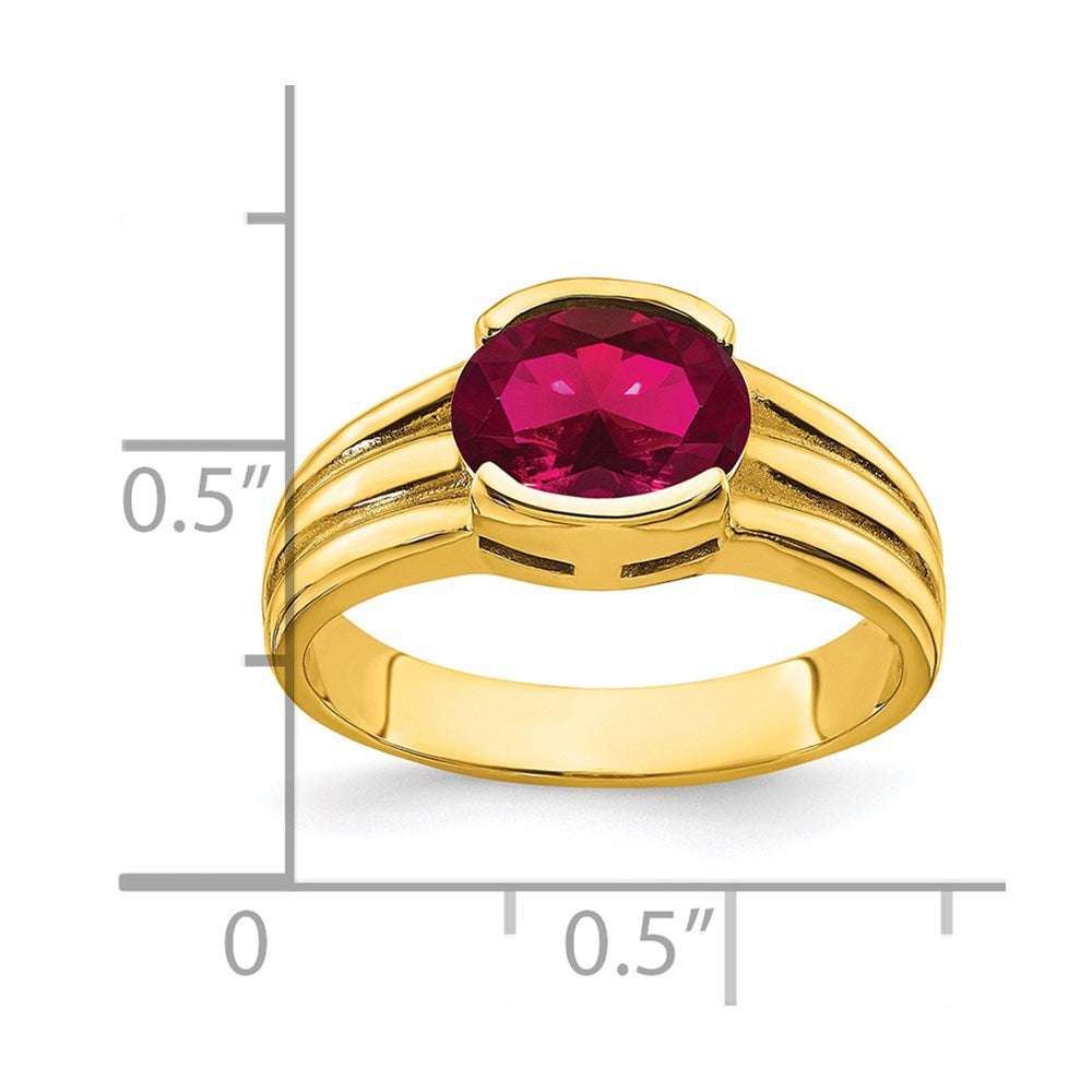 Oval Gemstone Rings