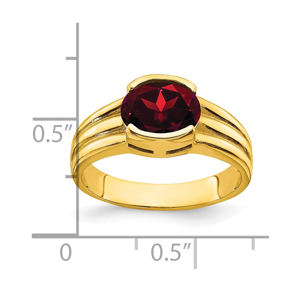 Oval Gemstone Rings