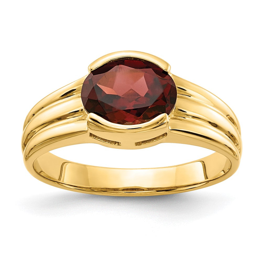 Oval Gemstone Rings