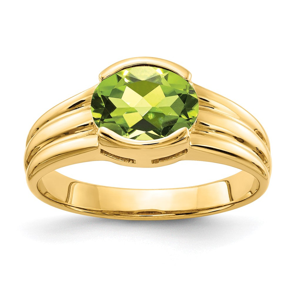 Oval Gemstone Rings