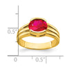 Oval Gemstone Rings