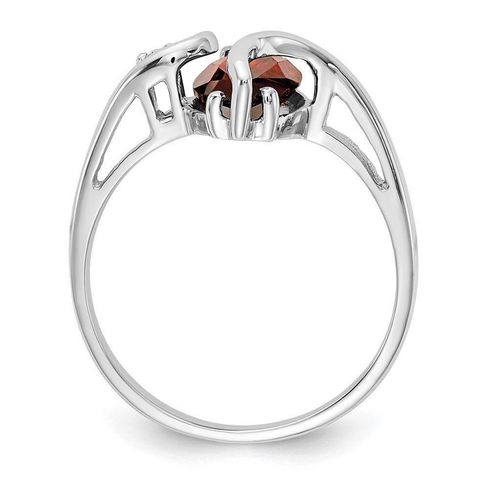Marquise Gemstone & Diamond ring