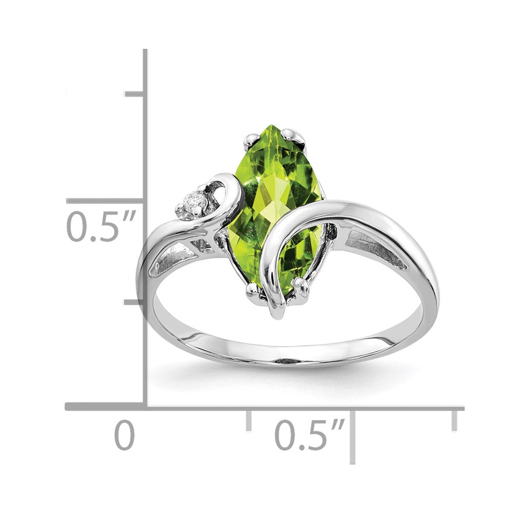 Marquise Gemstone & Diamond ring
