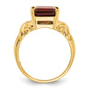 Emerald Cut Gemstone rings