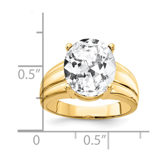 12x10mm Oval Gemstone Rings