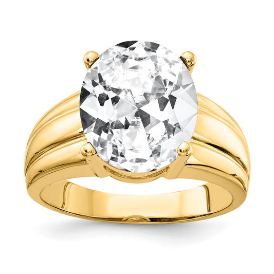 12x10mm Oval Gemstone Rings