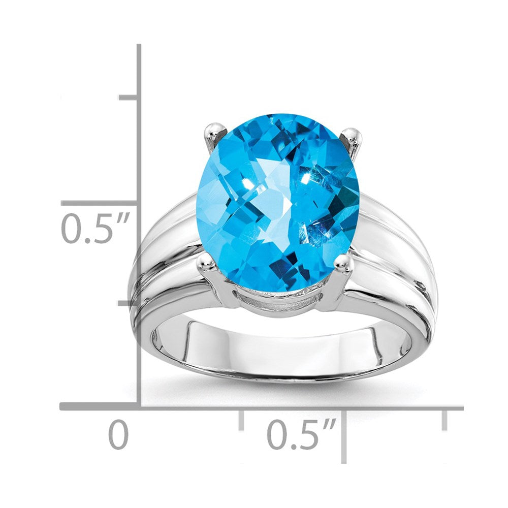 12x10mm Oval Gemstone Rings