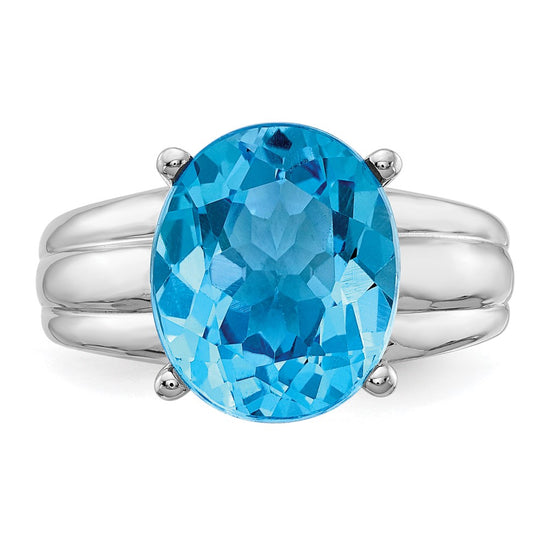 12x10mm Oval Gemstone Rings