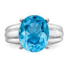 12x10mm Oval Gemstone Rings