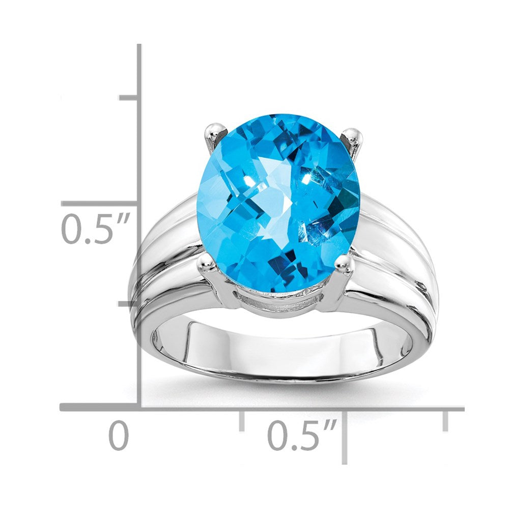 12x10mm Oval Gemstone Rings