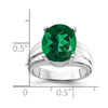 12x10mm Oval Gemstone Rings