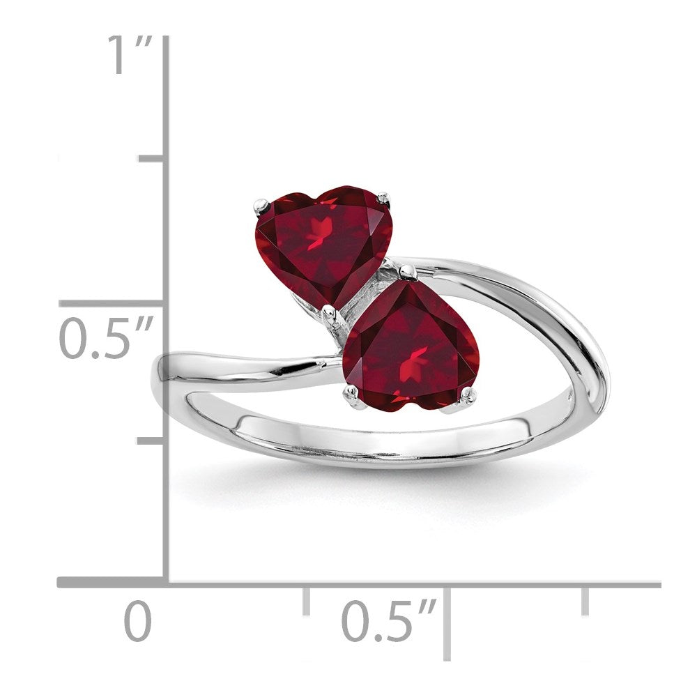 Heart Gemstone rings