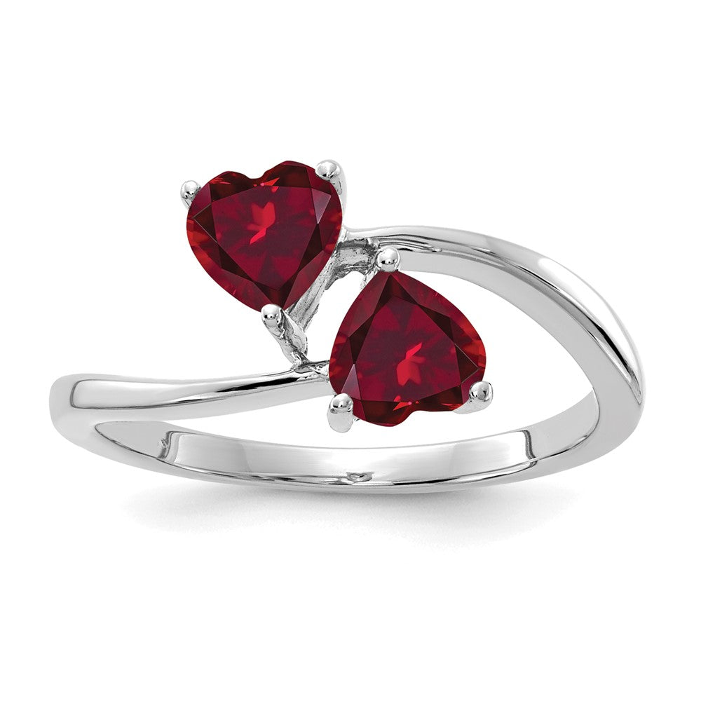 Heart Gemstone rings