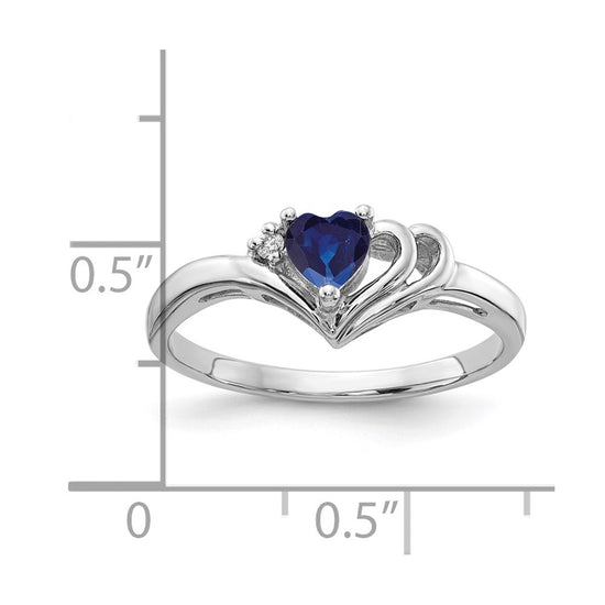Heart Gemstone & Diamond rings