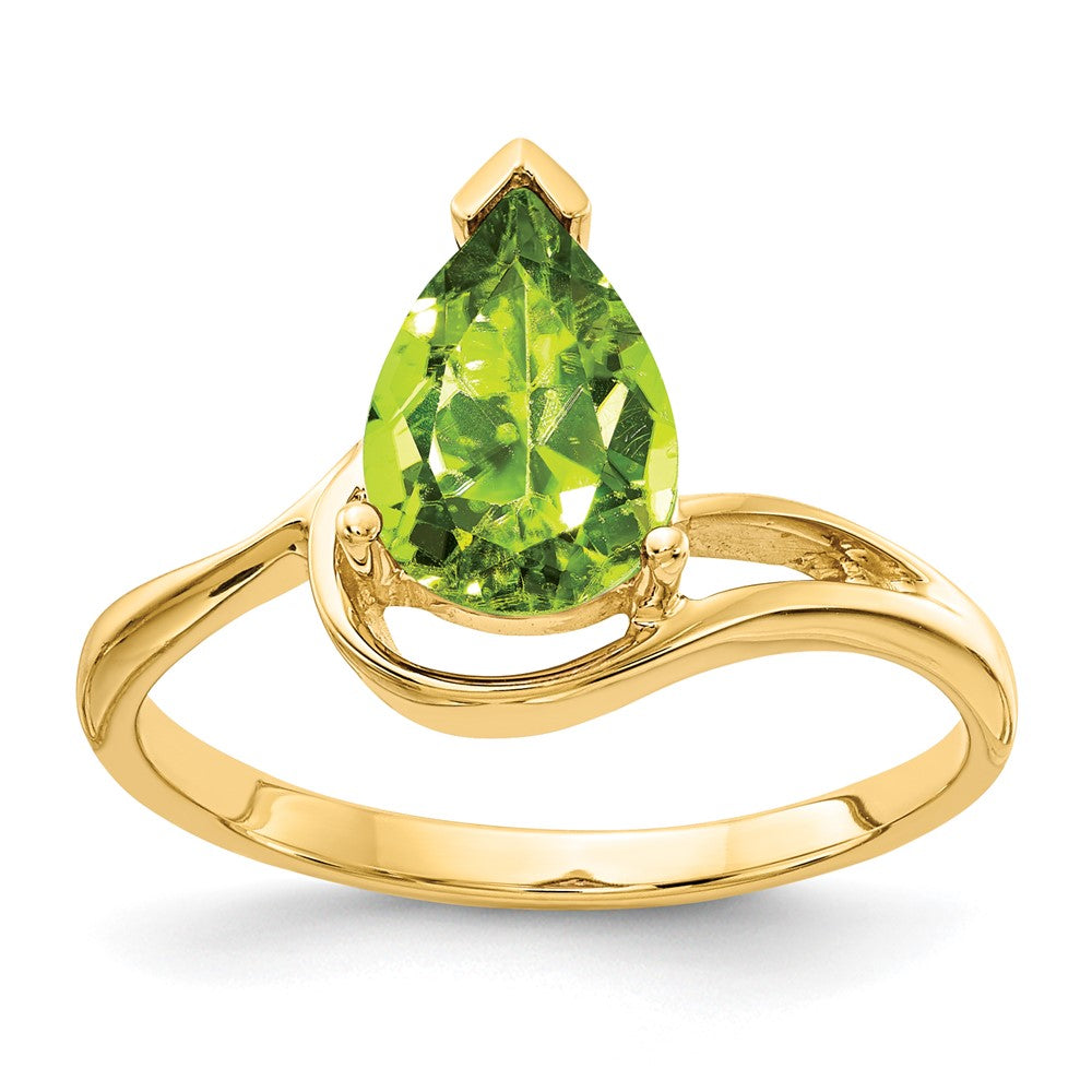 Pear Gemstone Rings