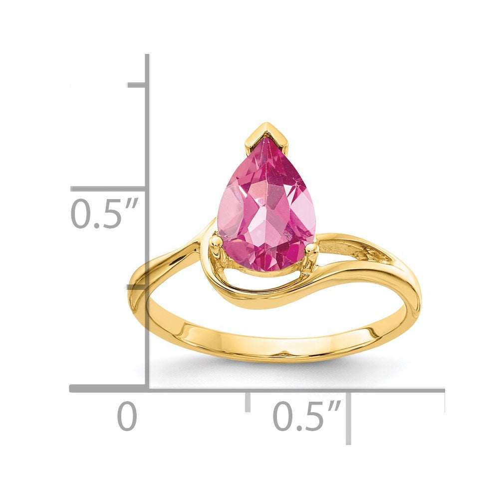 Pear Gemstone Rings