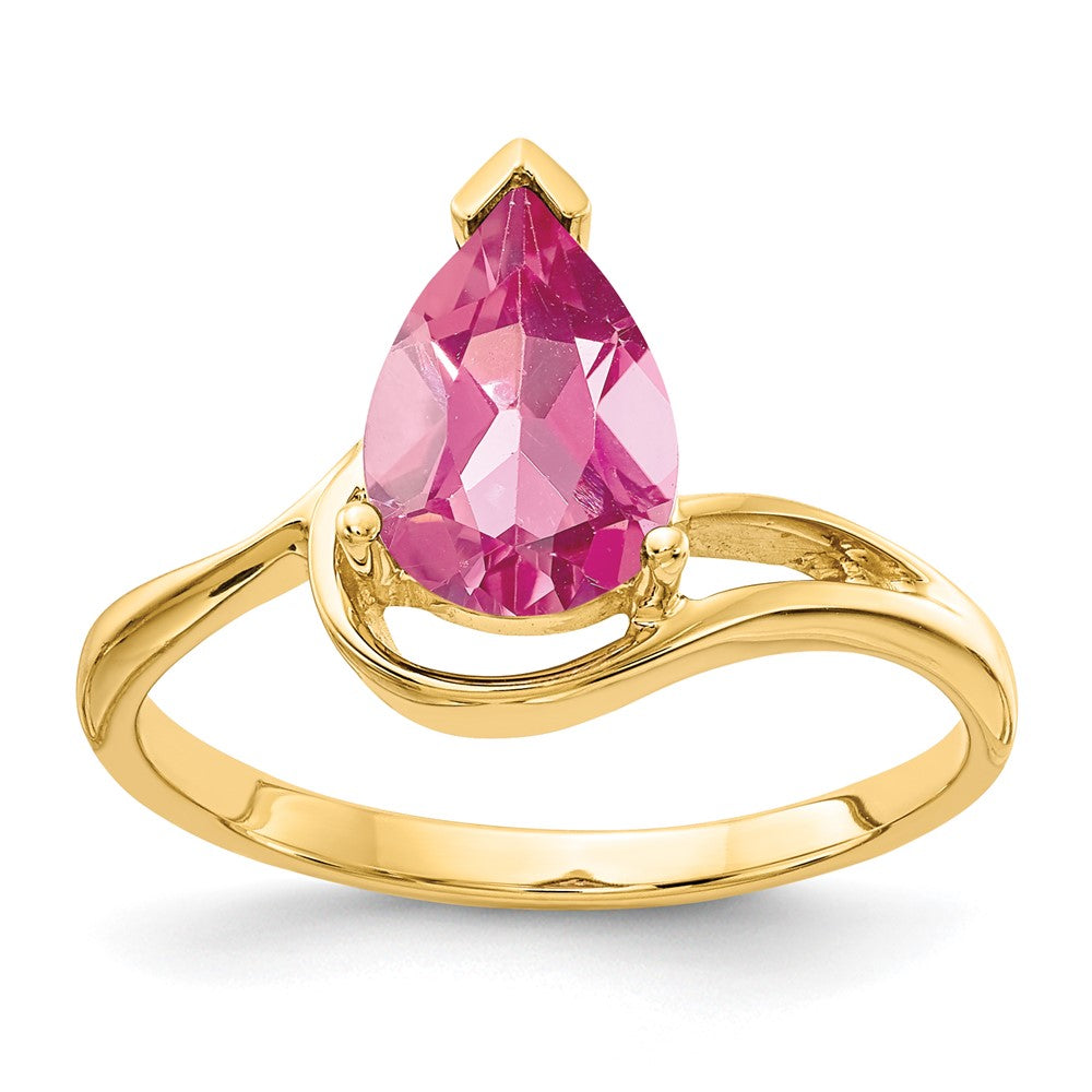 Pear Gemstone Rings