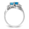 Oval Gemstone & Diamond Rings