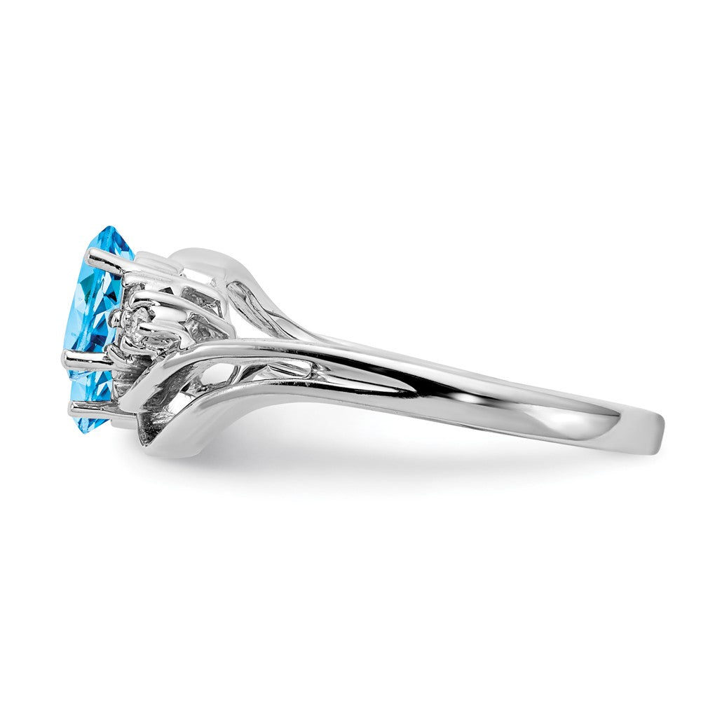 Oval Gemstone & Diamond Rings