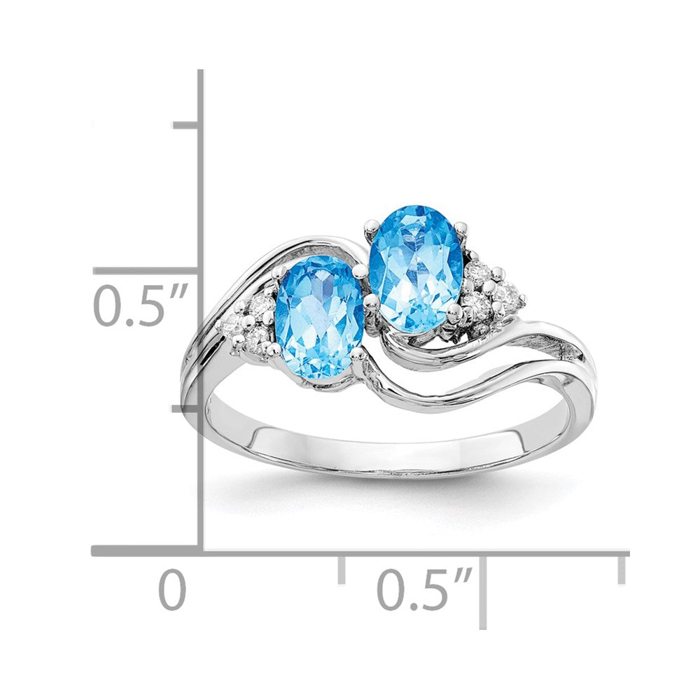 Oval Gemstone & Diamond Rings