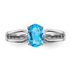 Oval Gemstone Rings