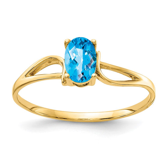 Oval Gemstone Rings