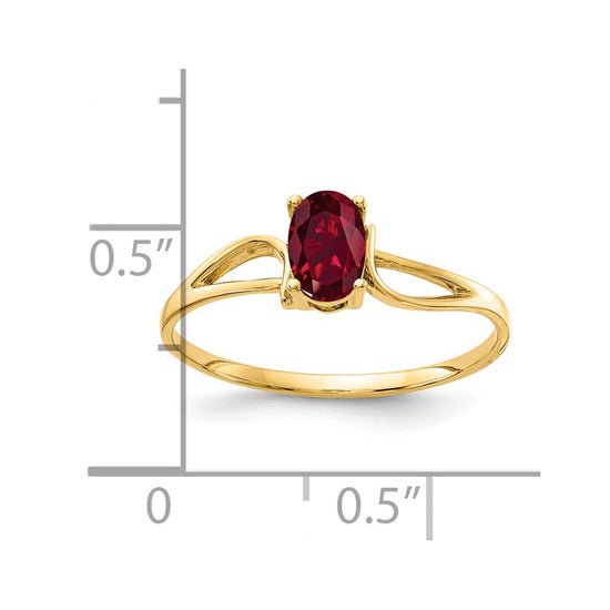 Oval Gemstone Rings