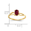 Oval Gemstone Rings