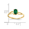 Oval Gemstone Rings