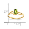 Oval Gemstone Rings