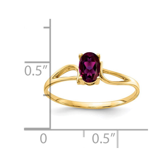 Oval Gemstone Rings