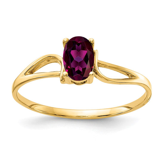 Oval Gemstone Rings