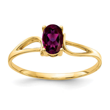 Oval Gemstone Rings