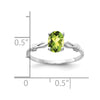 Oval Gemstone rings
