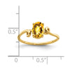 Oval Gemstone rings