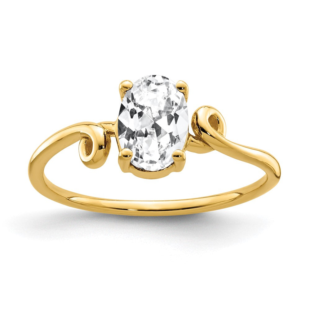 Oval Gemstone rings