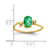 Oval Gemstone rings