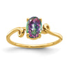 Oval Gemstone rings