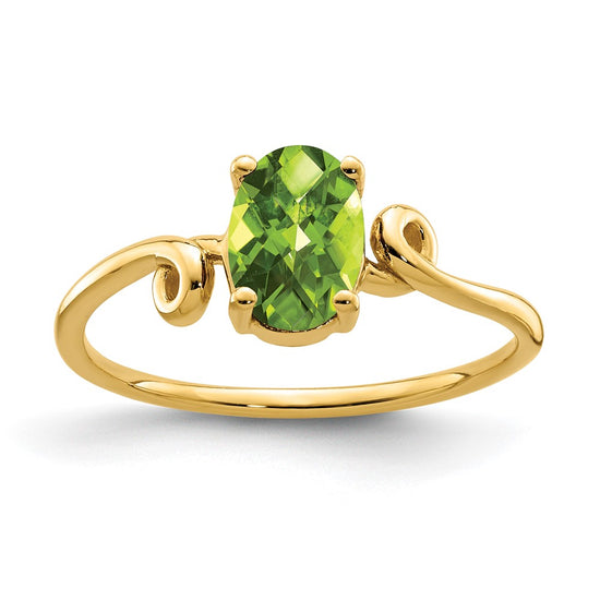 Oval Gemstone rings