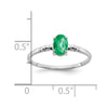 Oval Gemstone rings