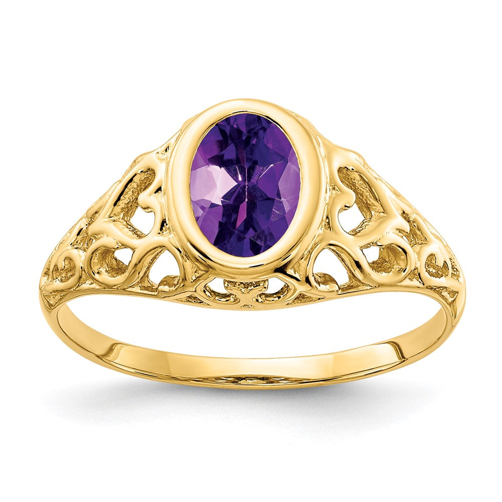 Oval Gemstone Rings