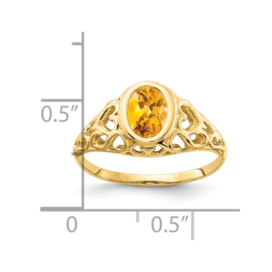 Oval Gemstone Rings