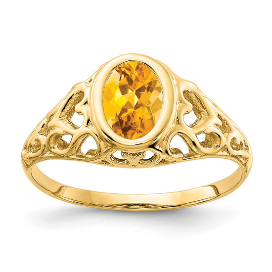 Oval Gemstone Rings