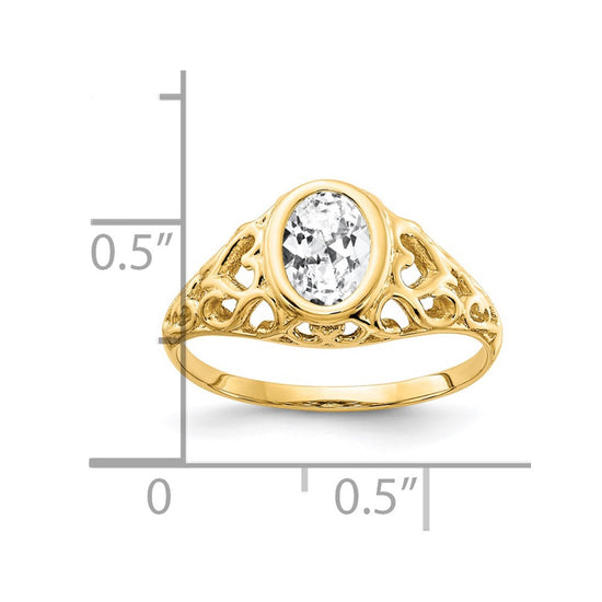 Oval Gemstone Rings