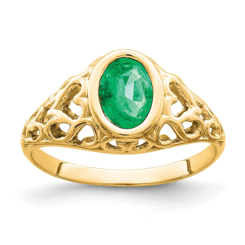 Oval Gemstone Rings