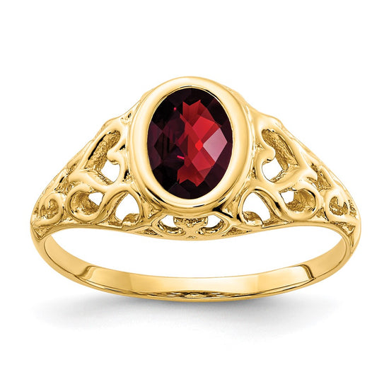 Oval Gemstone Rings