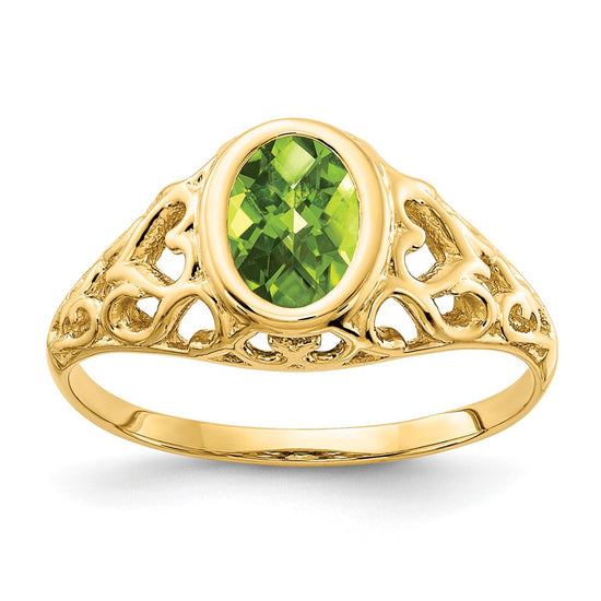 Oval Gemstone Rings