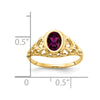 Oval Gemstone Rings