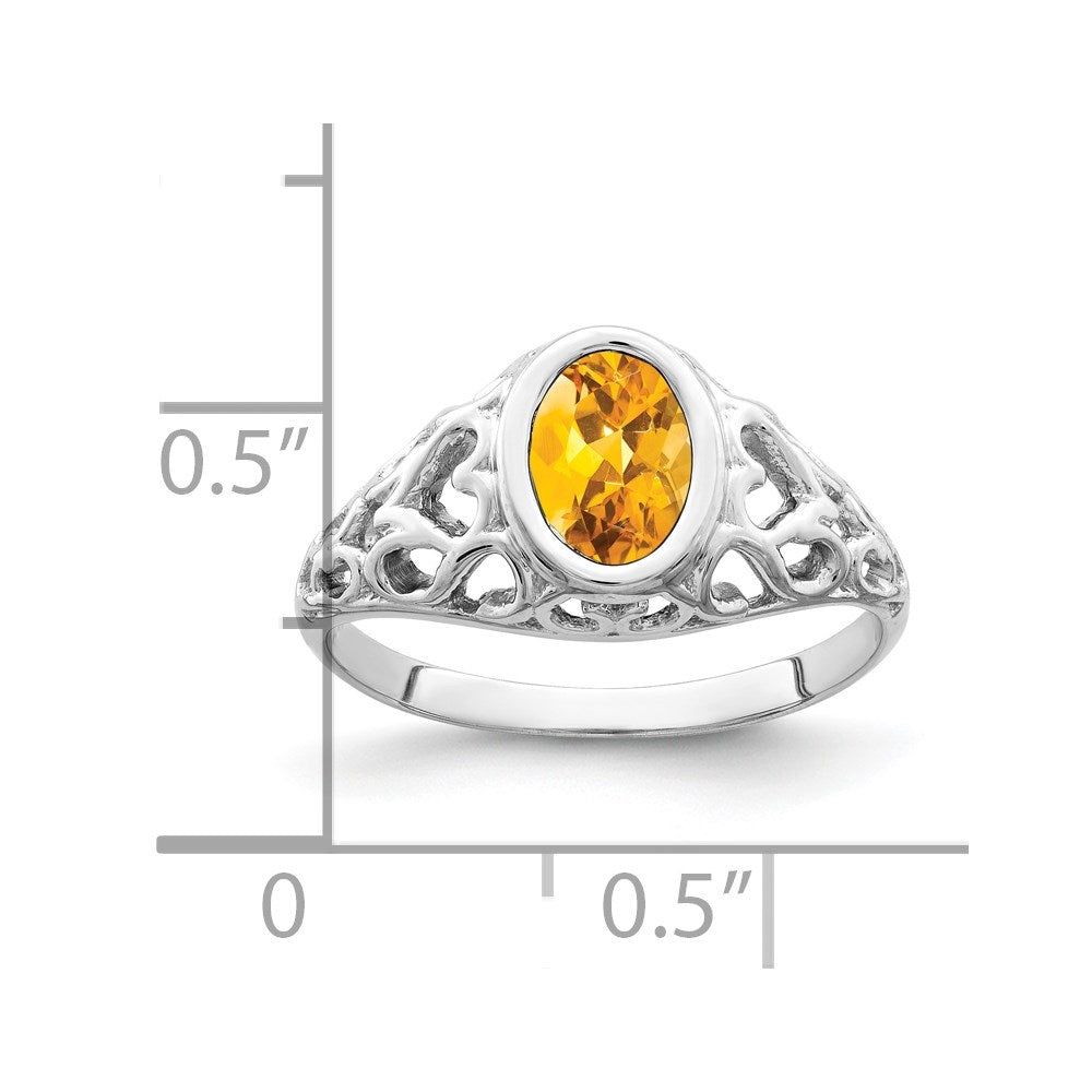 Oval Gemstone Rings