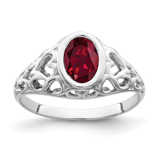Oval Gemstone Rings